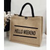 Vászon kézitáska - Helló Hétvége