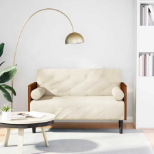  vászonból loveseat kanapé párnákkal 110 cm bútor