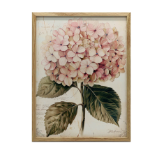 VÁSZONFESTÉS HIDRENZIÓS VIRÁGOK KERET NÉLKÜL PREMIUM VÁSZON 30x40 CM grafika, keretezett kép