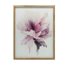 VÁSZONFESTÉS KERET VIRÁGOK NÉLKÜL FINOM ÉRINTÉS 70x100 CM VÁSZON grafika, keretezett kép
