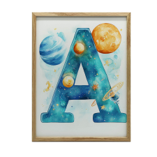  VÁSZONFESTÉS KOSMOS KERET NÉLKÜL PREMIUM VÁSZON 70x100 CM grafika, keretezett kép