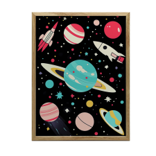  VÁSZONFESTÉS TÉRUTAZÁS KERET NÉLKÜL PREMIUM VÁSZON 50x70 CM grafika, keretezett kép