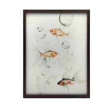 VÁSZONFESTÉS VÍZALATI KÖLTÉSZET KERET NÉLKÜL PREMIUM 50x70 CM grafika, keretezett kép