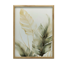VÁSZONFESTÉS ZÖLD OÁZIS KERET NÉLKÜL PREMIUM VÁSZON 50x70 CM grafika, keretezett kép
