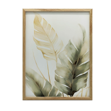 VÁSZONFESTÉS ZÖLD OÁZIS KERET NÉLKÜL PREMIUM VÁSZON 70x100 CM grafika, keretezett kép