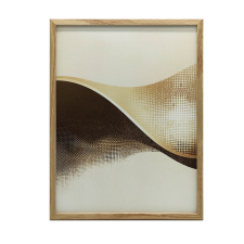  VÁSZONFESTMÉNY FALHOLLÁM PONTOKHOZ ABSTRAKT 50x70 CM grafika, keretezett kép