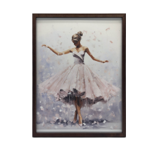  VÁSZONFESTMÉNY FALI BALLERINA BALETT ÁLOMHOZ 70x100 KERET NÉLKÜL grafika, keretezett kép