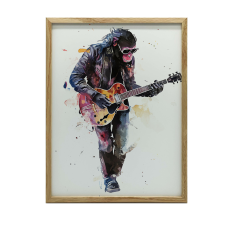 VÁSZONFESTŐ GItár MASTER KERET NÉLKÜL PREMIUM VÁSZON 30x40 CM grafika, keretezett kép