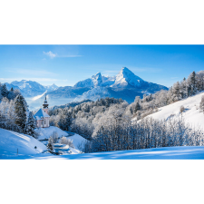  Vászonkép, MEDIA, Tél a nap alatt, 105 x 70 cm grafika, keretezett kép