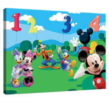 Vászonkép Mickey Egér és barátai tapéta, díszléc és más dekoráció