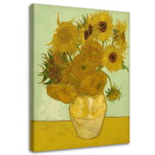  Vászonkép, Napraforgók - V. van Gogh nyomat - 80x120 cm tapéta, díszléc és más dekoráció