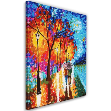  Vászonkép, Őszi fák egy parkban - 80x120 cm tapéta, díszléc és más dekoráció