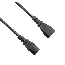 VCOM CE001 220V hálózati tápkábel hosszabbító 1.8m kábel és adapter