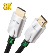 VCOM CG862-B-1.5 HDMI 2.1 apa - HDMI 2.1 apa kábel 1,5m - Fekete kábel és adapter
