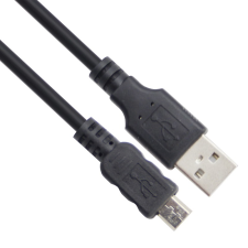 VCOM CU-271-1M USB 2.0 - MicroUSB-B adat- és töltőkábel 1m - Fekete (CU-271-1M) kábel és adapter