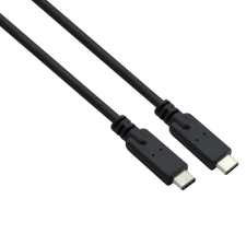 VCOM CU-400 USB C 3.1 (apa - apa) kábel 1m - Fekete (CU-400) kábel és adapter