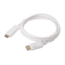 VCOM DisplayPort 1.2 - HDMI 1.4 átalakító kábel, 1.8m, fehér (CG605L-1.8) (CG605L-1.8) - DisplayPort kábel és adapter