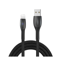 VCOM USB 2.0 apa - Lightning apa Töltő- és adatkábel 1m - Fekete (CU285L) kábel és adapter
