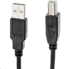 VCOM USB 2.0 nyomtató kábel, 1.8m, fekete (A/B)  (CU-201-B-1.8) (CU-201-B-1.8) - Nyomtató kábel kábel és adapter