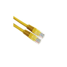 VCOM UTP CAT5e patch kábel 1m Sárga (NP-511-Y-1M) kábel és adapter