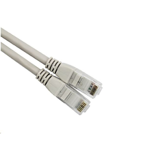 VCOM UTP CAT6 patch kábel 0.5m, szürke (NP611B-0.5) (NP611B-0.5) kábel és adapter