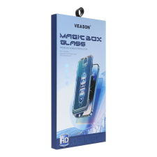 Veason 6D Pro Veason Easy-Install Glass edzett üveg fekete szegéllyel iPhone 16 mobiltelefon kellék