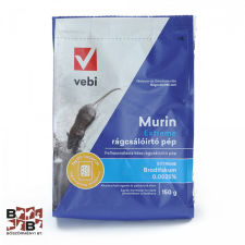 Vebi Murin Extreme rágcsálóirtó méreg, patkány és egér méreg, 150 g tisztító- és takarítószer, higiénia
