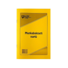 VECTRA-LINE Nyomtatvány munkabaleseti napló VECTRA-LINE A/5 álló nyomtatvány