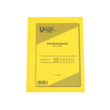 VECTRA-LINE Nyomtatvány pénztárelszámolás VECTRA-LINE A/5 25x2 lapos nyomtatvány