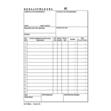 VECTRA-LINE Nyomtatvány szállítólevél VECTRA-LINE A/5 25x4 álló nyomtatvány