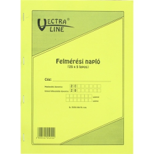 VECTRA-LINE VECTRALINE FELMÉRÉSI NAPLÓ A/4 25X5 VEGYKEZELT nyomtatvány