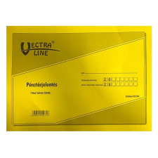 VECTRALINE Nyomtatvány pénztárjelentés VECTRALINE A/4 25x2 lapos fekvő nyomtatvány