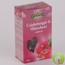 Vedda Gyümölcstea Csipkebogyó-Hibiszkusz 75 g tea