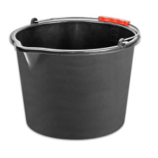  Veder ReCycled® 20 lit, építészeti, műanyag, kiöntővel, műanyag fogó, fekete kőműves és burkoló szerszám