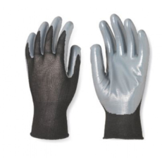  VÉDÕKESZTYÛ 1NIBB08 MÁRTOTT SZÜRKE NITRIL 8-AS /12 PÁR
