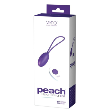 VeDO VeDO Peach - akkus, rádiós vibrációs tojás (lila) szexjáték