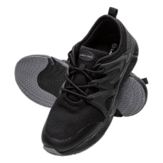 Védőcipő Kötött/Hálós Betétnélküli Habtalpú Fekete/Szürke 40
