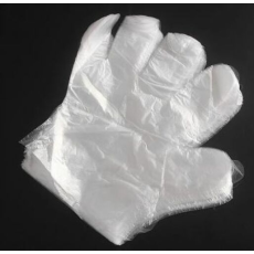  Védőkesztyű Nylon fólia (100db)
