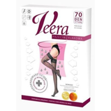 Veera Kompressziós combfix 70 DEN Fekete 1-2-es méret GYEKC70F1 harisnya, combfix