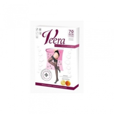 Veera kompressziós combfix 70 DEN Fekete 1-2 (GYEKC70F1)