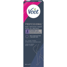Veet Professional - krém, minden bőrtípusra, 100ml szőrtelenítés