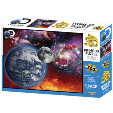 Vega Föld Hold Discovery Channel 3D puzzle. 500 darabos PRIME 3D puzzle, kirakós