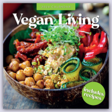  Vegan Living - Vegan Leben 2024 - 16-Monatskalender naptár, kalendárium