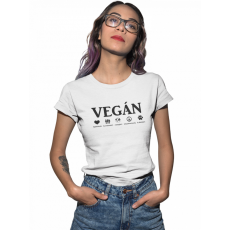  Vegán - Női Póló