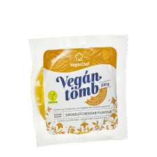 Veganchef vegán tömb füst és cheddar ízű 200 g reform élelmiszer