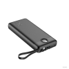 VEGER Power Bank Veger C20 - 20 000MAH (Micro + Typ C + lightning 8 -PIN) Fekete