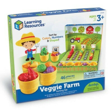Veggie Farm szortírozó készlet Learning Resources kreatív és készségfejlesztő