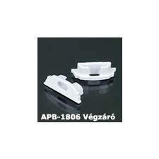  Véglezáró APB-1806 hajlítható alu LED profilhoz világítási kellék