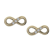  Végtelen jeles fülbevaló, arany szimbólum ékszer fülbevaló