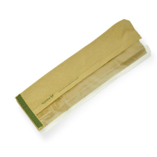 Vegware Lebomló papír zacskó, NatureFlex oldalablakos, | 1000 db/karton papírárú, csomagoló és tárolóeszköz